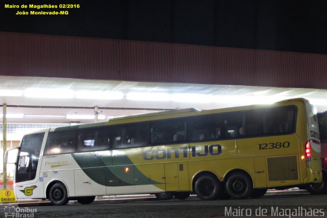 Empresa Gontijo de Transportes 12380 na cidade de João Monlevade, Minas Gerais, Brasil, por Mairo de Magalhães. ID da foto: 4077485.