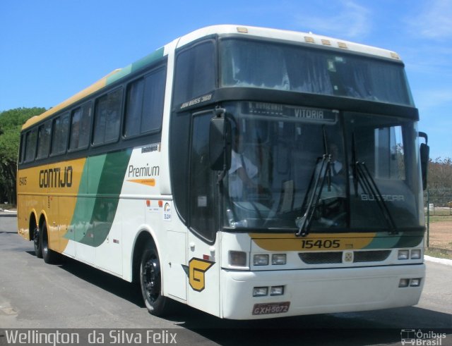 Empresa Gontijo de Transportes 15405 na cidade de Vitória, Espírito Santo, Brasil, por Wellington  da Silva Felix. ID da foto: 4077619.