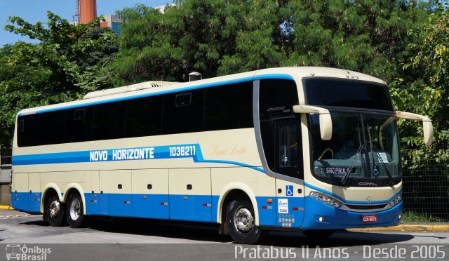 Viação Novo Horizonte 1036211 na cidade de São Paulo, São Paulo, Brasil, por Cristiano Soares da Silva. Número da foto: #4077746.
