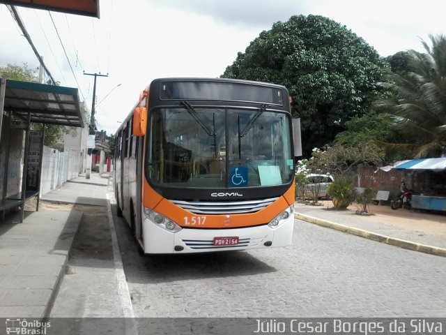 Itamaracá Transportes 1.517 na cidade de Paulista, Pernambuco, Brasil, por Júlio César Borges da Silva. Número da foto: #4079216.