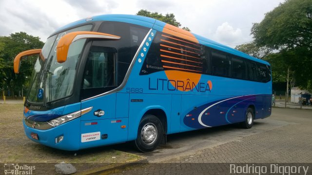 Litorânea Transportes Coletivos 5683 na cidade de São Paulo, São Paulo, Brasil, por Rodrigo Diggory. Número da foto: #4078914.