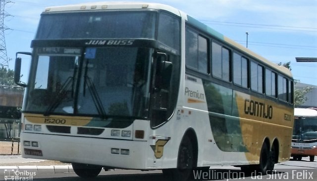 Empresa Gontijo de Transportes 15200 na cidade de Vitória, Espírito Santo, Brasil, por Wellington  da Silva Felix. ID da foto: 4079361.