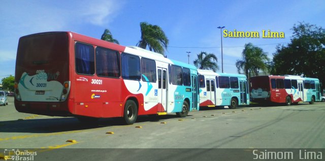 Viação Praia Sol 30021 na cidade de Vila Velha, Espírito Santo, Brasil, por Saimom  Lima. ID da foto: 4079227.