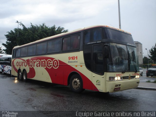 Viação Ouro Branco 9101 na cidade de São Paulo, São Paulo, Brasil, por EDUARDO - SOROCABUS. Número da foto: #4080766.
