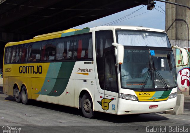 Empresa Gontijo de Transportes 12295 na cidade de Rio de Janeiro, Rio de Janeiro, Brasil, por Gabriel Batista. Número da foto: #4080651.