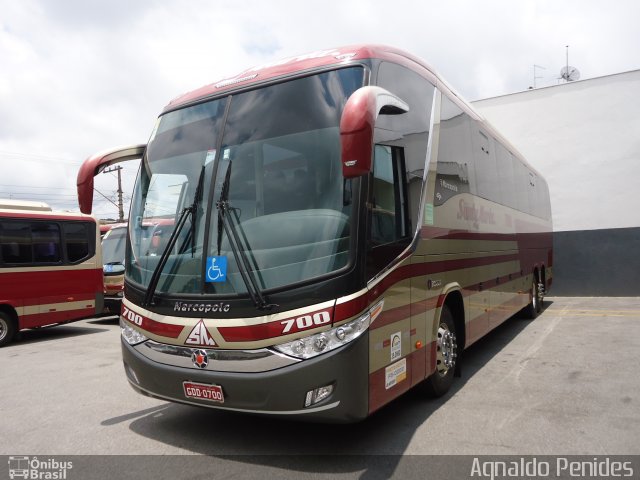 Santa Maria Fretamento e Turismo > Transportes Santa Maria(SP) 700 na cidade de São Bernardo do Campo, São Paulo, Brasil, por Agnaldo Penides. Número da foto: #4080830.