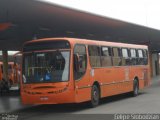 Auto Viação Santo Antônio 18G12 na cidade de Colombo, Paraná, Brasil, por Felipe Slobodzian. Número da foto: #:id.
