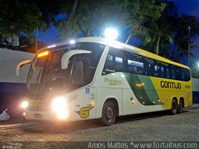 Empresa Gontijo de Transportes 18205 na cidade de Fortaleza, Ceará, Brasil, por Amós  Mattos. Número da foto: #4081824.