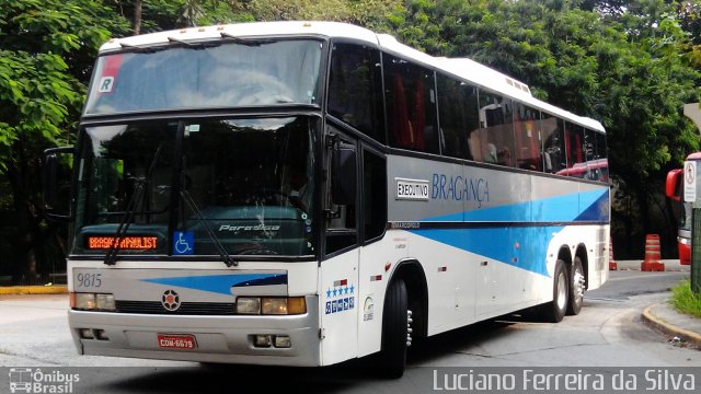 Auto Viação Bragança 9815 na cidade de São Paulo, São Paulo, Brasil, por Luciano Ferreira da Silva. Número da foto: #4081827.