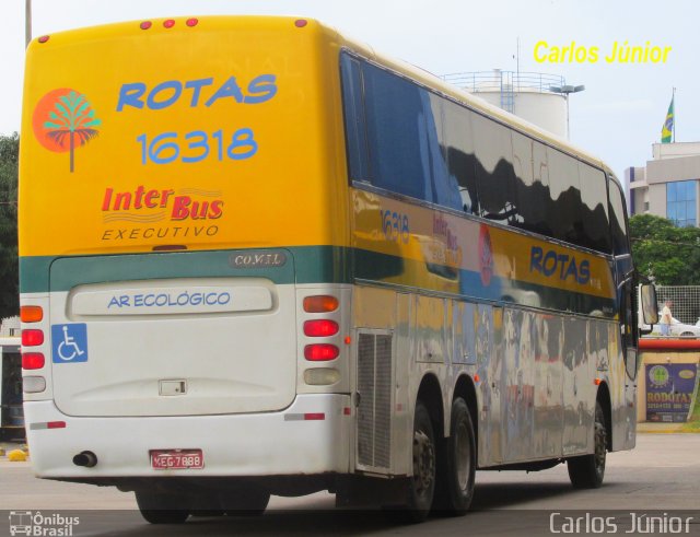RodeRotas - Rotas de Viação do Triângulo 16318 na cidade de Goiânia, Goiás, Brasil, por Carlos Júnior. Número da foto: #4082694.