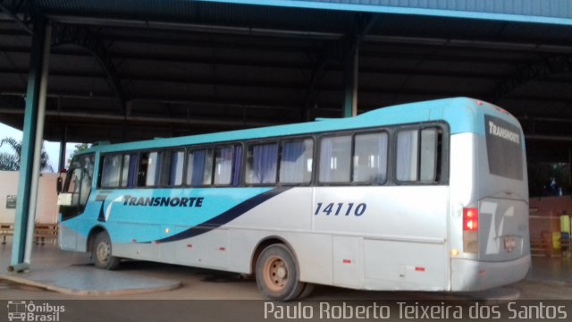 Transnorte - Transporte e Turismo Norte de Minas 14110 na cidade de Montalvânia, Minas Gerais, Brasil, por Paulo Roberto Teixeira dos Santos. ID da foto: 4083189.