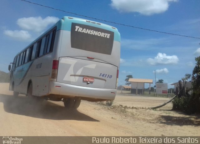 Transnorte - Transporte e Turismo Norte de Minas 14110 na cidade de Juvenília, Minas Gerais, Brasil, por Paulo Roberto Teixeira dos Santos. Número da foto: #4083254.
