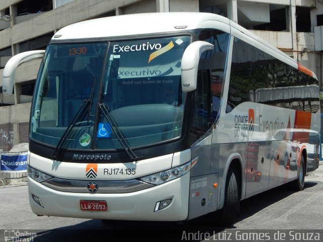 Viação Cidade do Aço RJ 174.135 na cidade de Rio de Janeiro, Rio de Janeiro, Brasil, por André Luiz Gomes de Souza. Número da foto: #4083035.