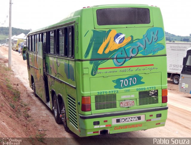 Clovis Turismo 7070 na cidade de Guaxupé, Minas Gerais, Brasil, por Pablo Souza. Número da foto: #4081523.