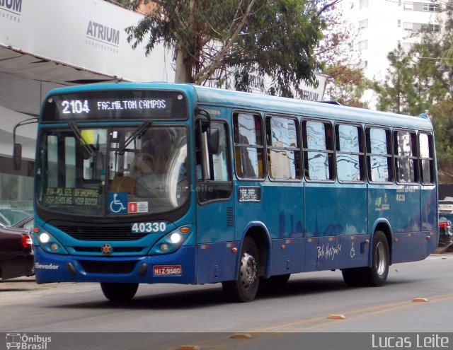 Viação Anchieta 40330 na cidade de Nova Lima, Minas Gerais, Brasil, por Lucas Leite. Número da foto: #4082845.
