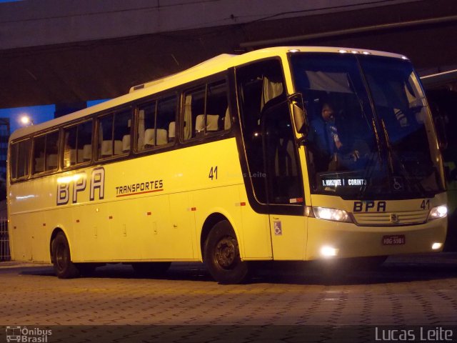 BPA Transportes 41 na cidade de Belo Horizonte, Minas Gerais, Brasil, por Lucas Leite. Número da foto: #4083142.