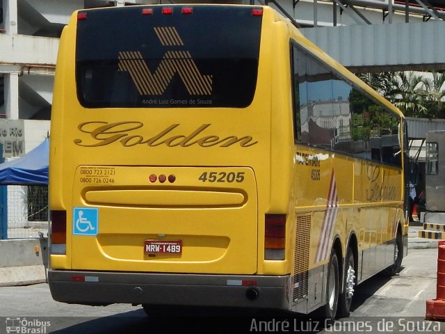 Viação Itapemirim 45205 na cidade de Rio de Janeiro, Rio de Janeiro, Brasil, por André Luiz Gomes de Souza. Número da foto: #4083213.
