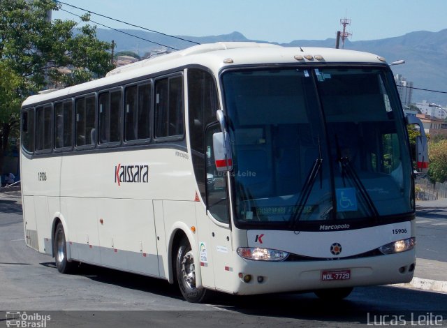 Kaissara - Viação Caiçara 15906 na cidade de Belo Horizonte, Minas Gerais, Brasil, por Lucas Leite. Número da foto: #4083127.