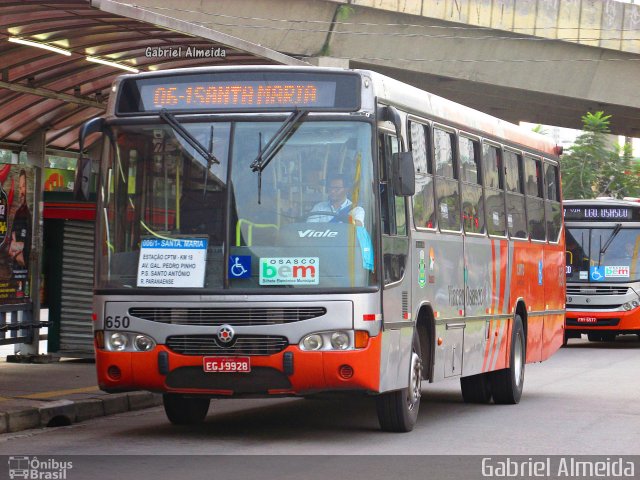 Viação Osasco 650 na cidade de Osasco, São Paulo, Brasil, por Gabriel Almeida. ID da foto: 4081361.