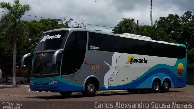 Viação Xavante 6200 na cidade de Piranhas, Goiás, Brasil, por Carlos Alexsandro Sousa Morais. ID da foto: 4084462.