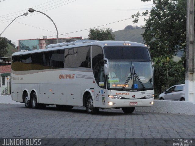 Univale Transportes 17800 na cidade de Coronel Fabriciano, Minas Gerais, Brasil, por JUNIOR JUNIOR. ID da foto: 4084906.