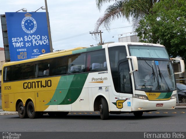 Empresa Gontijo de Transportes 11725 na cidade de Uberaba, Minas Gerais, Brasil, por Fernando Reis. ID da foto: 4085362.