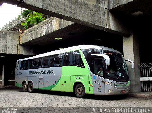 Transbrasiliana Transportes e Turismo 51005 na cidade de Belo Horizonte, Minas Gerais, Brasil, por Andrew Campos. Número da foto: #4085679.