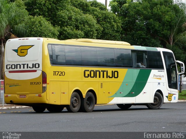 Empresa Gontijo de Transportes 11720 na cidade de Uberaba, Minas Gerais, Brasil, por Fernando Reis. Número da foto: #4085324.
