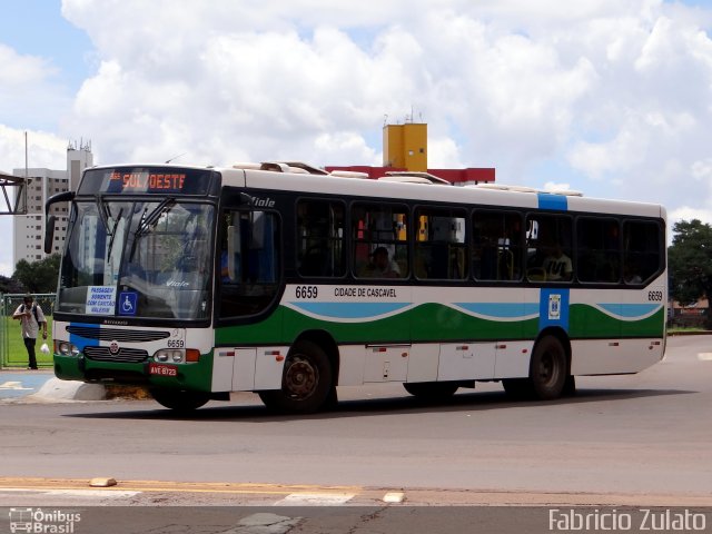 Viação Capital do Oeste 6659 na cidade de Cascavel, Paraná, Brasil, por Fabricio do Nascimento Zulato. Número da foto: #4086361.