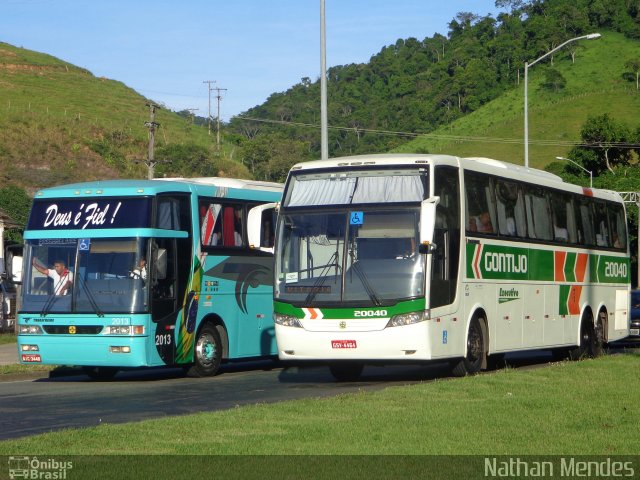 Empresa Gontijo de Transportes 20040 na cidade de Viana, Espírito Santo, Brasil, por Nathan Mendes. ID da foto: 4086548.