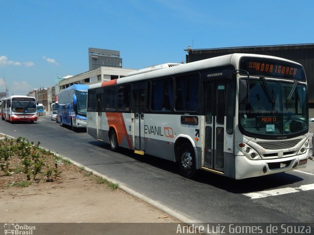 Evanil Transportes e Turismo RJ 132.131 na cidade de Rio de Janeiro, Rio de Janeiro, Brasil, por André Luiz Gomes de Souza. Número da foto: #4085943.