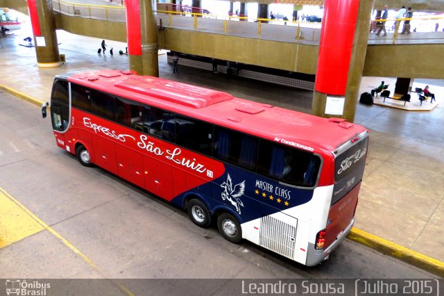 Expresso São Luiz 7030 na cidade de Cuiabá, Mato Grosso, Brasil, por [Leandro Sousa]. Número da foto: #4086965.