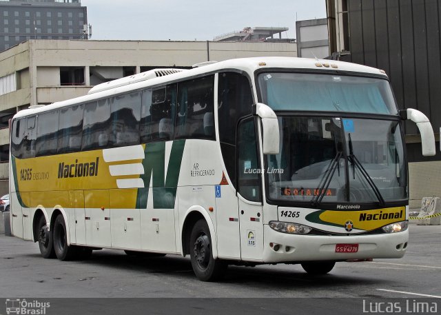 Viação Nacional 14265 na cidade de Rio de Janeiro, Rio de Janeiro, Brasil, por Lucas Lima. Número da foto: #4086244.