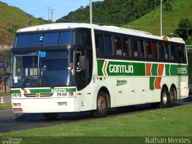 Empresa Gontijo de Transportes 11225 na cidade de Viana, Espírito Santo, Brasil, por Nathan Mendes. ID da foto: 4086533.