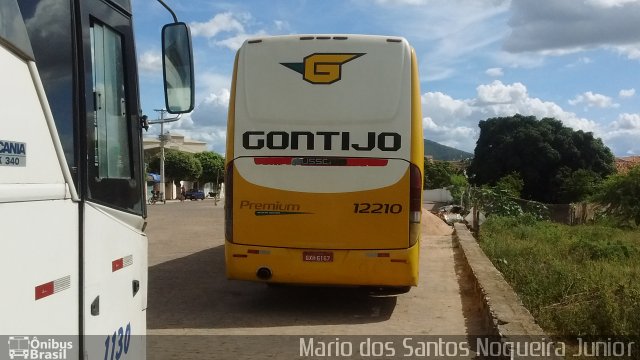 Empresa Gontijo de Transportes 12210 na cidade de Miguel Calmon, Bahia, Brasil, por Mario dos Santos Nogueira Junior. ID da foto: 4088749.