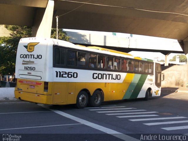 Empresa Gontijo de Transportes 11260 na cidade de Belo Horizonte, Minas Gerais, Brasil, por André Lourenço de Freitas. Número da foto: #4088781.