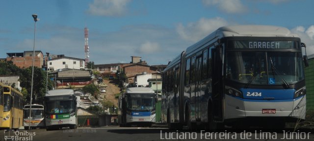 Mobibrasil São Lourenço >>> Mobi-PE 2.434 na cidade de Camaragibe, Pernambuco, Brasil, por Luciano Ferreira de Lima Júnior. Número da foto: #4087631.