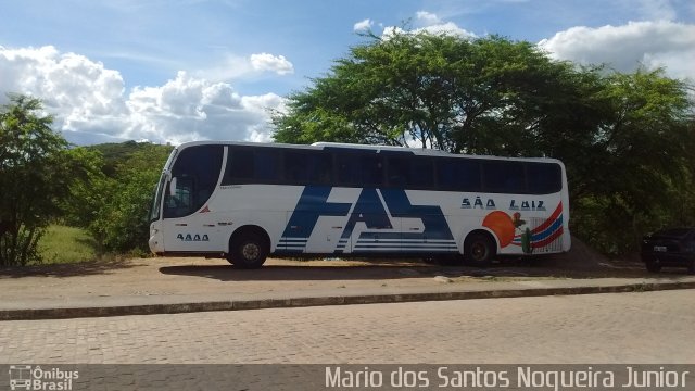 Empresa de Transportes São Luiz 4800 na cidade de Miguel Calmon, Bahia, Brasil, por Mario dos Santos Nogueira Junior. ID da foto: 4088720.