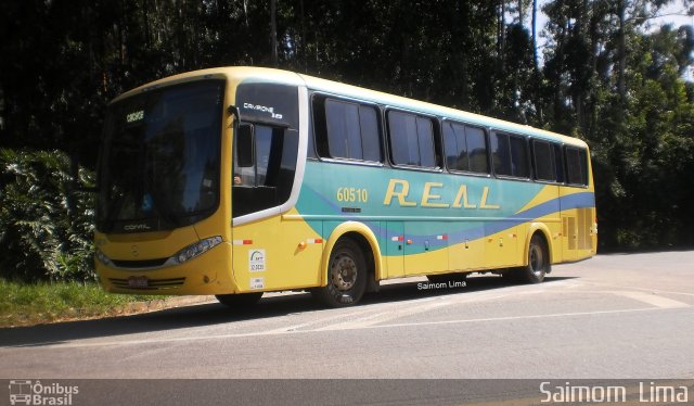 Viação Real Ita 60510 na cidade de Domingos Martins, Espírito Santo, Brasil, por Saimom  Lima. ID da foto: 4089479.