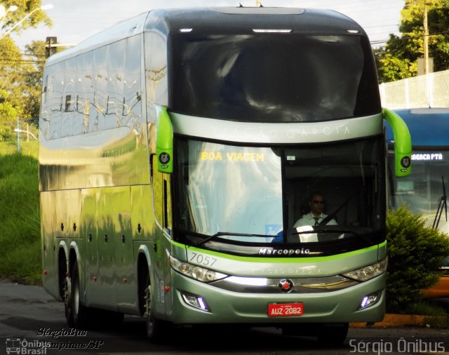 Viação Garcia 7057 na cidade de Campinas, São Paulo, Brasil, por Sérgio de Sousa Elias. Número da foto: #4089641.