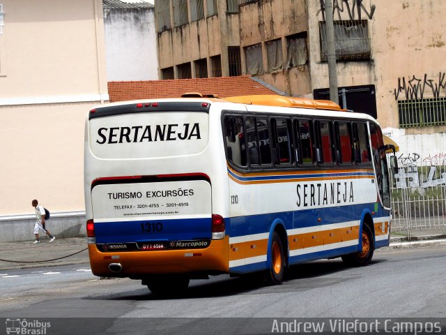 Viação Sertaneja 1310 na cidade de Belo Horizonte, Minas Gerais, Brasil, por Andrew Campos. Número da foto: #4089079.