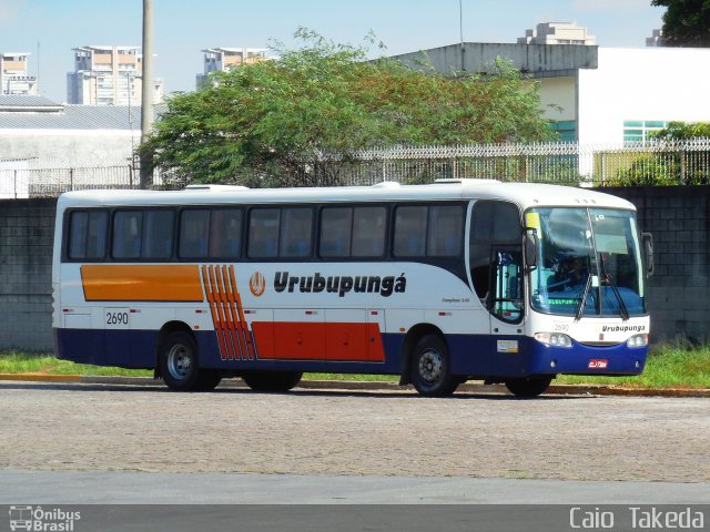 Auto Viação Urubupungá 2690 na cidade de São Paulo, São Paulo, Brasil, por Caio  Takeda. Número da foto: #4089348.