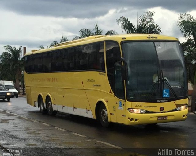 Viação Itapemirim 5531 na cidade de Ribeirão Preto, São Paulo, Brasil, por Atilio Torres. Número da foto: #4089421.