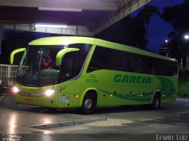 Viação Garcia 7226 na cidade de Ribeirão Preto, São Paulo, Brasil, por Erwin  Luiz. ID da foto: 4090340.