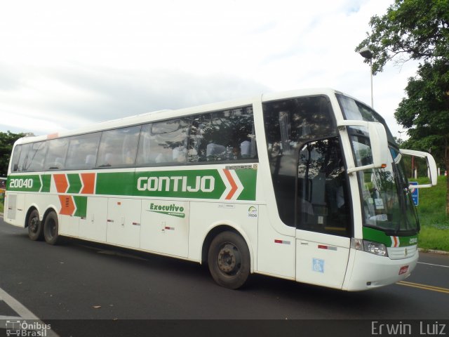 Empresa Gontijo de Transportes 20040 na cidade de Ribeirão Preto, São Paulo, Brasil, por Erwin  Luiz. Número da foto: #4090334.