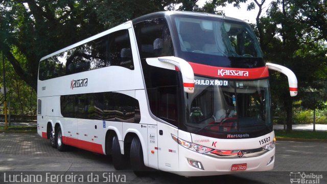 Kaissara - Viação Caiçara 15507 na cidade de São Paulo, São Paulo, Brasil, por Luciano Ferreira da Silva. ID da foto: 4092063.