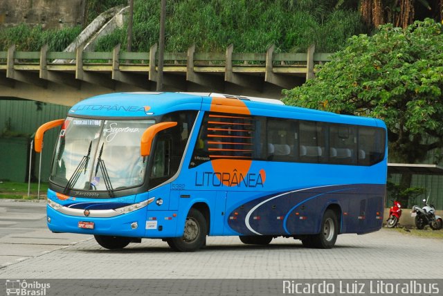 Litorânea Transportes Coletivos 5362 na cidade de Santos, São Paulo, Brasil, por Ricardo Luiz. ID da foto: 4091699.