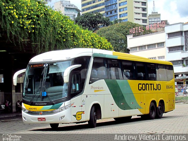 Empresa Gontijo de Transportes 18645 na cidade de Belo Horizonte, Minas Gerais, Brasil, por Andrew Campos. Número da foto: #4091634.