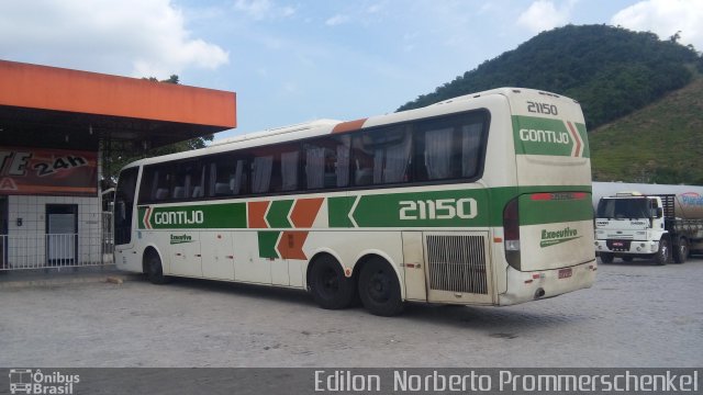 Empresa Gontijo de Transportes 21150 na cidade de Tanguá, Rio de Janeiro, Brasil, por Edilon  Norberto Prommerschenkel. ID da foto: 4091551.