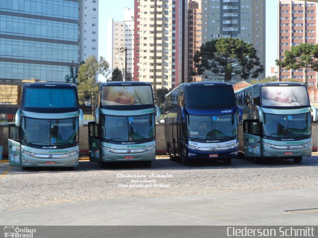 Viação Garcia 7087 na cidade de Curitiba, Paraná, Brasil, por Clederson Schmitt. ID da foto: 4092466.